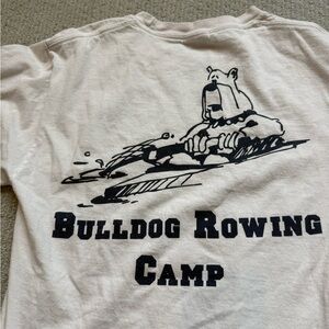 Yale Bulldog Rowing Camp Graphic Tee